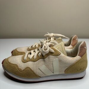 Veja x Madewell SDU Rec-J Sneakers Womens 7 Natural Platine Mesh Low Top